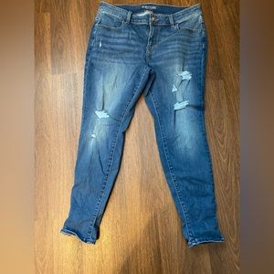 Maurices Short 18W Skinny Jeans